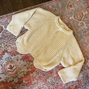 Cozy Ivory Knit Sweater